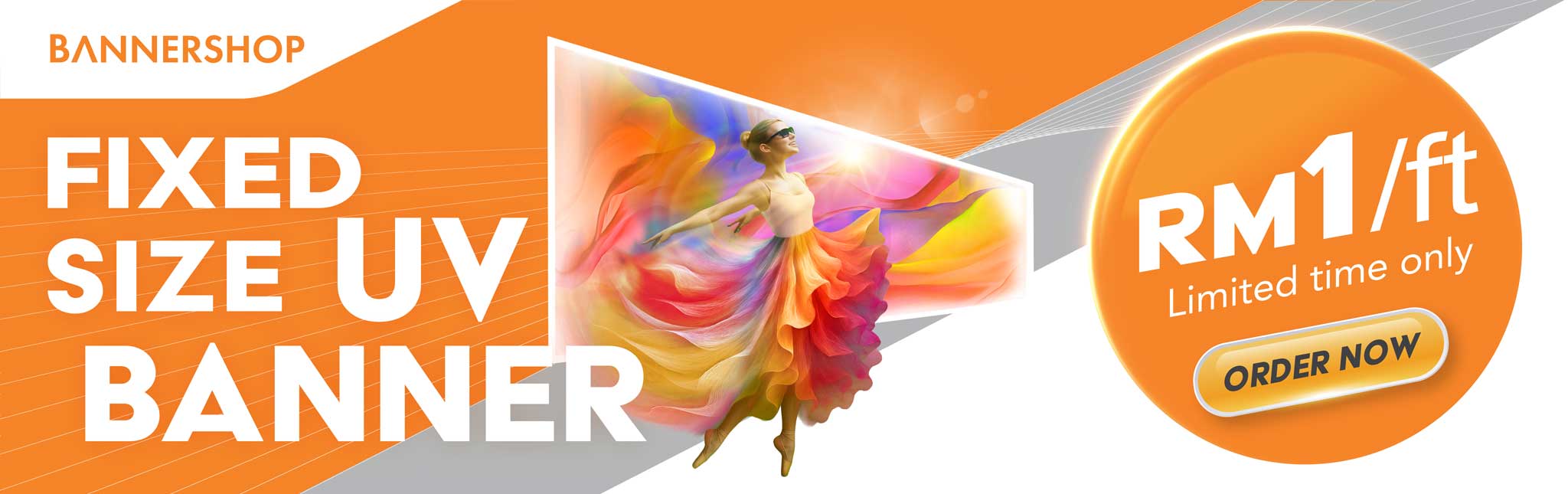 Fixed Size UV Banner