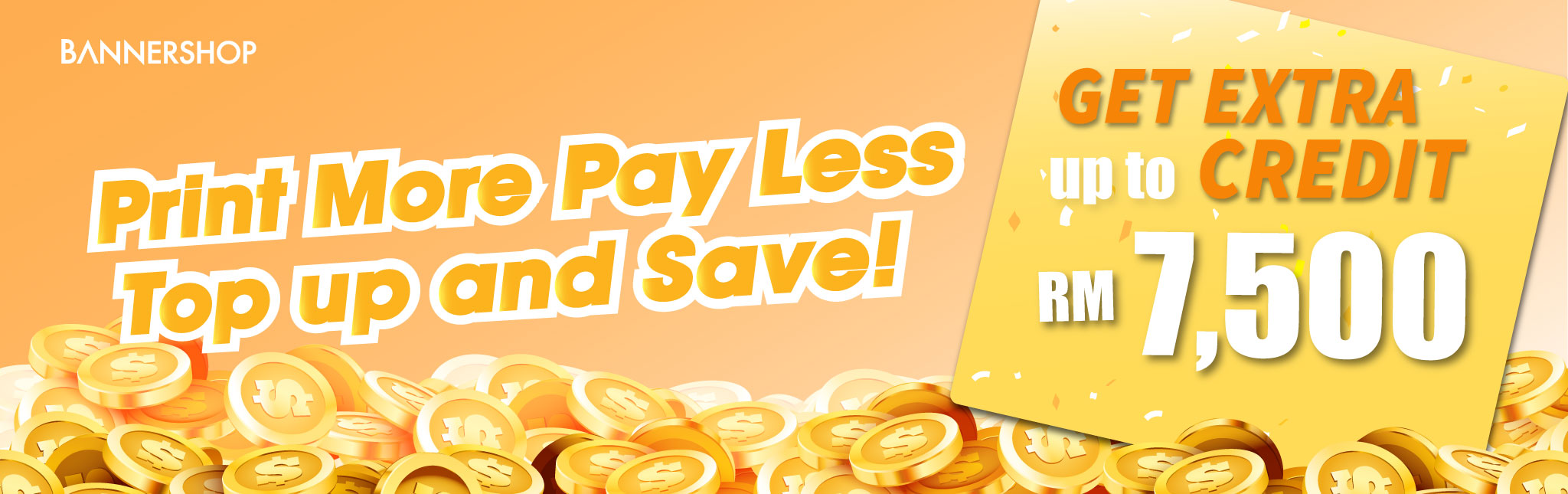 More Cashback! More Top-up!