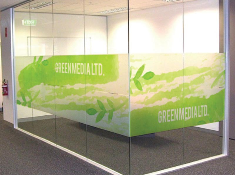 custom stickers-frosted window stickers-office glass stickers
