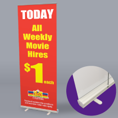 Roll Up Banner Budget